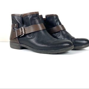 BCBGeneration Rough Black/Brown Booties